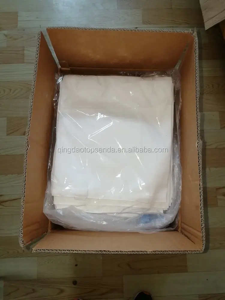 12oz polyester white canvas shopping bag