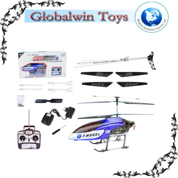 Extra Large Outdoor Fun! 134cm 53" Qs8006 Speed 3.5ch Rc Helicopter