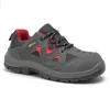 Cheaper low cut safety men lalorer safety shoes wholesale, sude leather steel toe