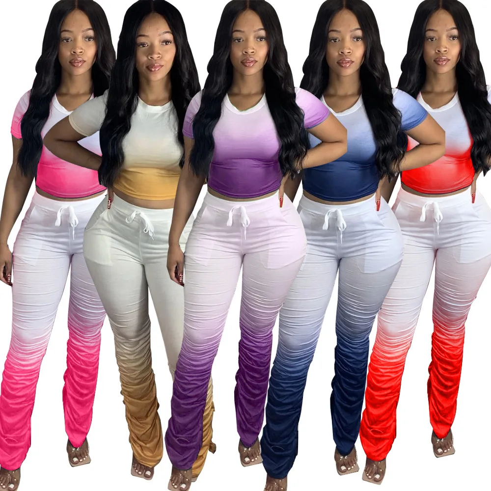 New Fashion Women Stacked Sweatpants 