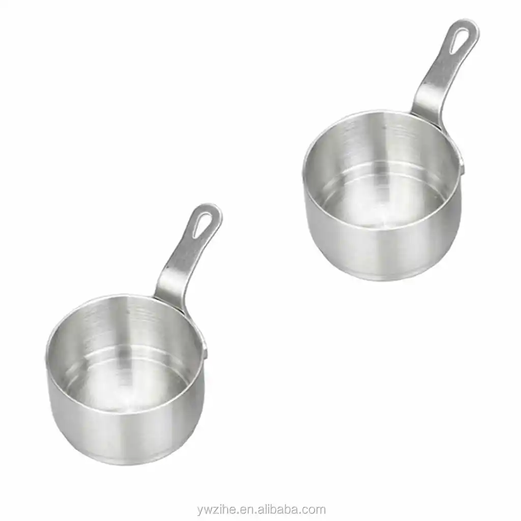 Queen.Y Sauce Pan,Milk Pot Thickened Stainless Steel Butter Chocolate Melting Pot for Restaurants Kitchens Supplies for Gas Cooker and Induction Cooker 