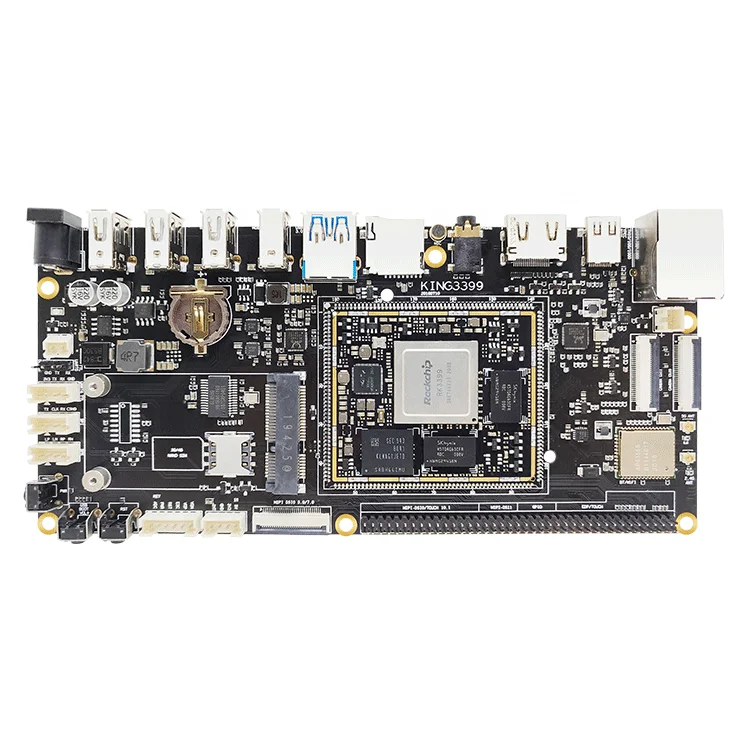 Rongpin RK3399 Development Board - Six-Core A72+A53, 2GB RAM, 16GB