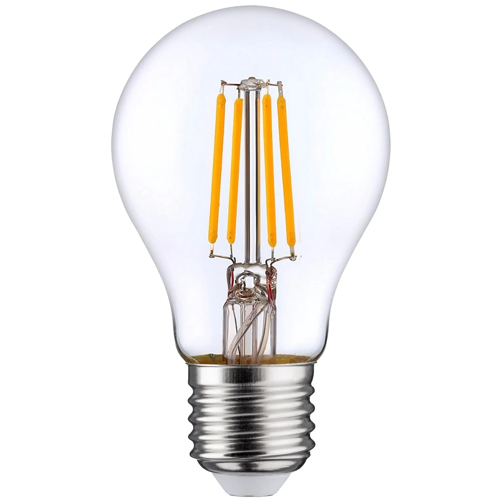 LED filament bulb A60 12V 24V Dimmable 4W 6W 8W ampoule 24volt e27 led