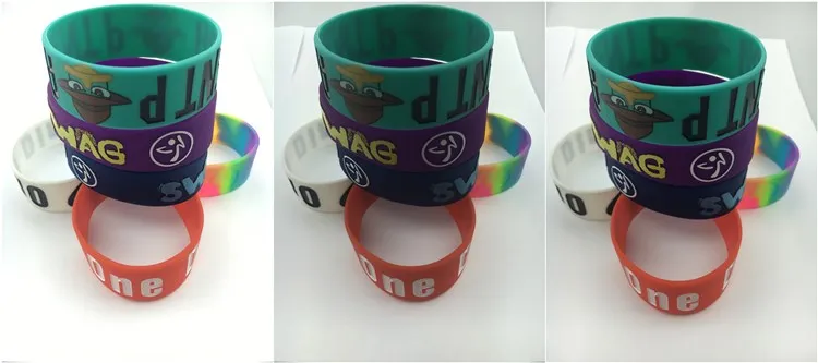 band silicone bracelets