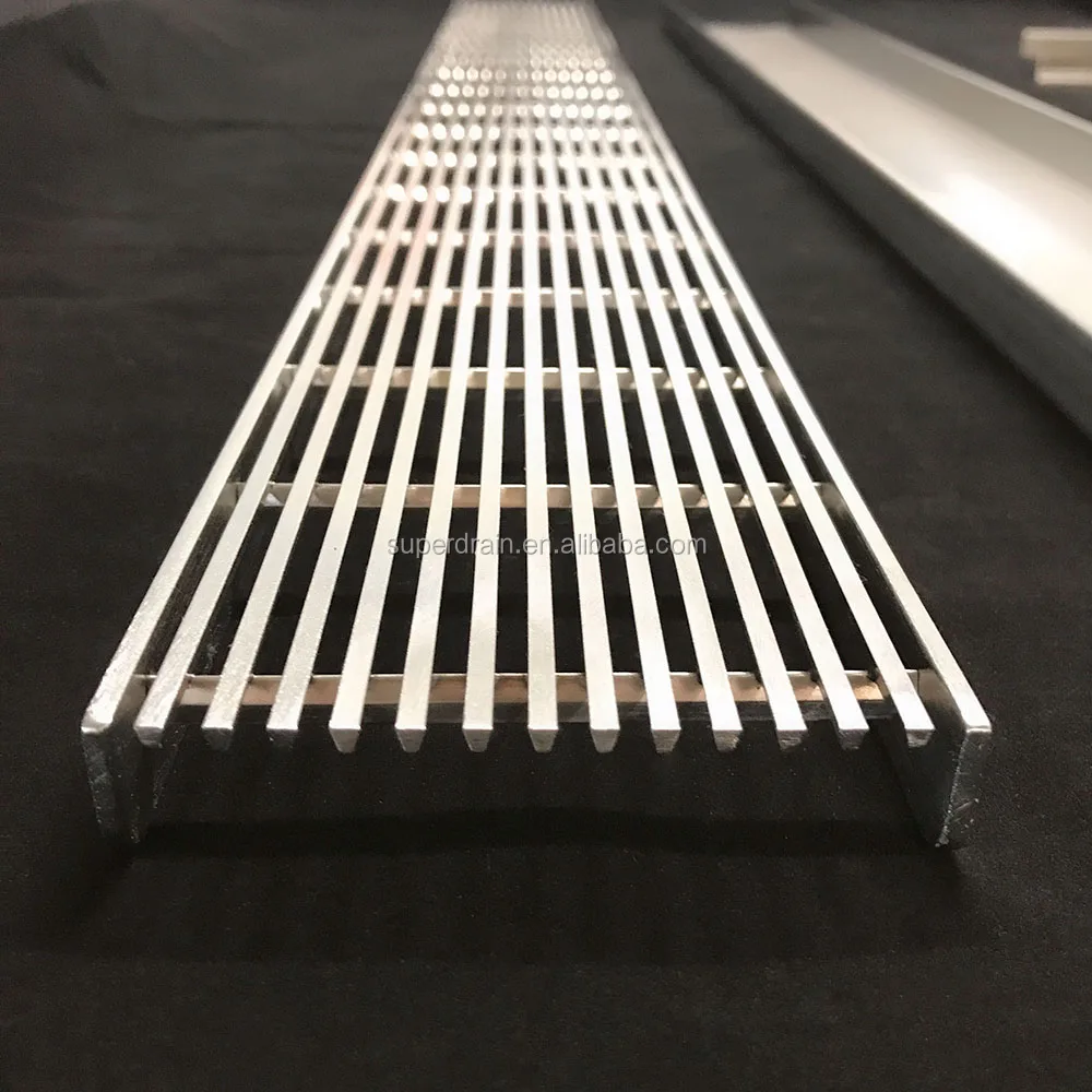 Aluminum Sliding Door And Window Drainage Channel And Grate For Balcony