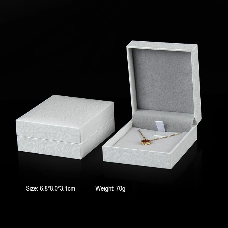 Details about   100 Glossy White Cotton Filled Jewelry Packaging Gift Boxes Earring Rings Pendan 