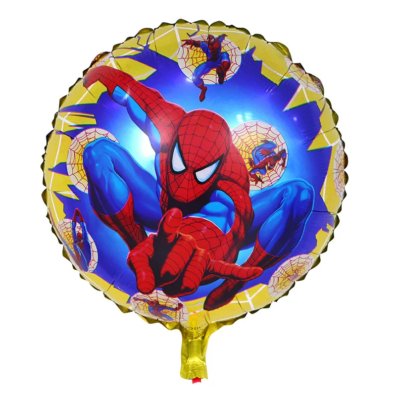 18inch Super Hero Balloon Spider Man Bat Man Foil Balloon Children's ...