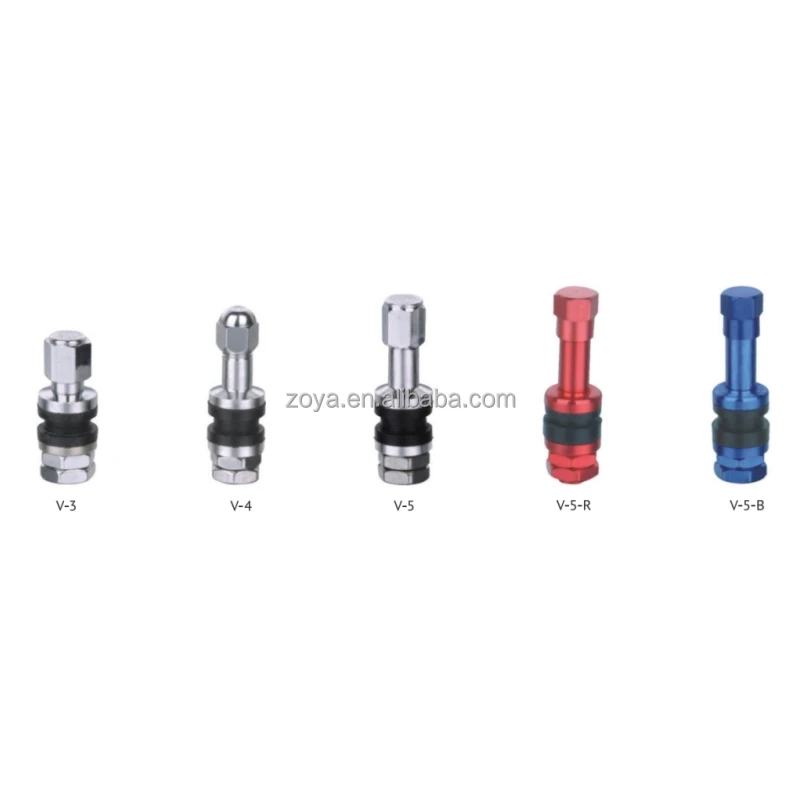 Auto Spare Parts Tyre Valve V3 Aluminum Material 14*33mm Clampin Tire