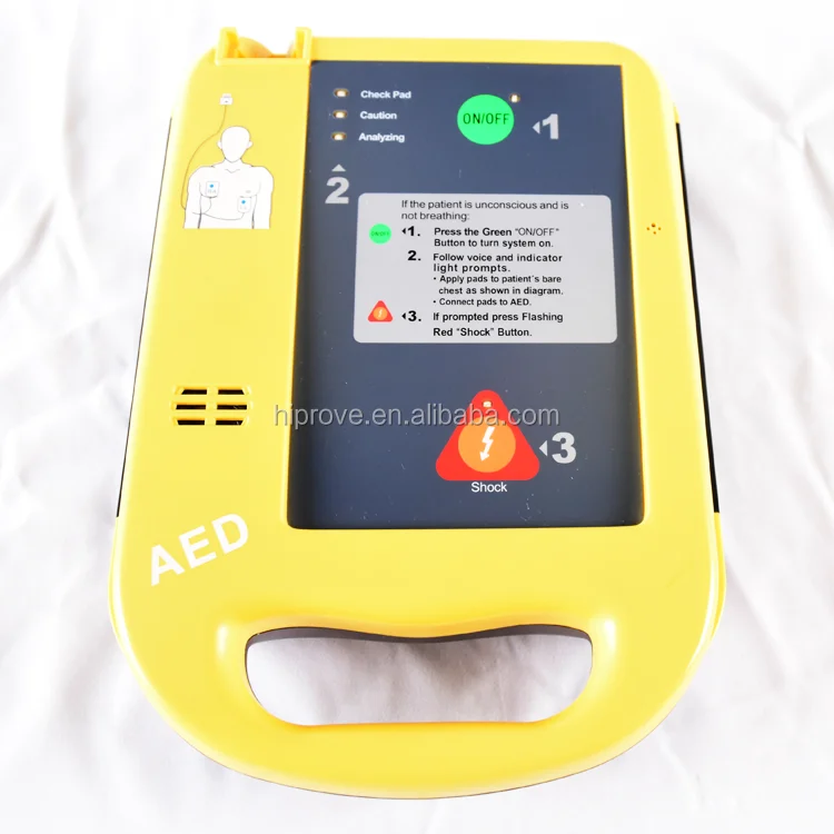 Aed 7000 Automated External Defibrillator Monitor Medical Desfibrilador ...