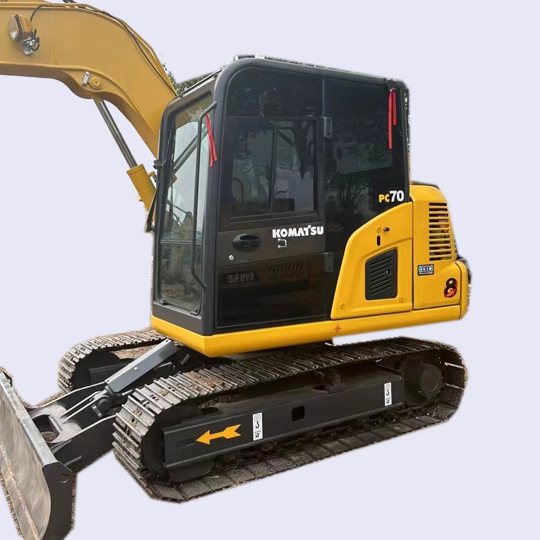 Komastu Pc70 Pc70-8 Excavator komatsu Used Japan Made 7 Ton Second Hand ...