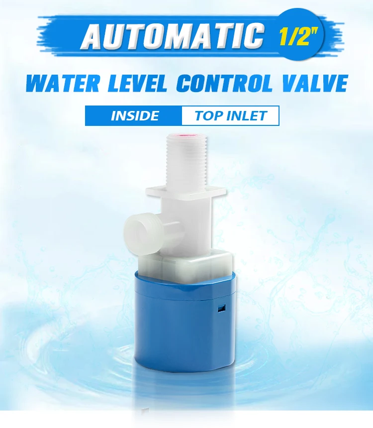 1/2 Inch Plastic Automatic Water Tank Float Valve Pond Water Level