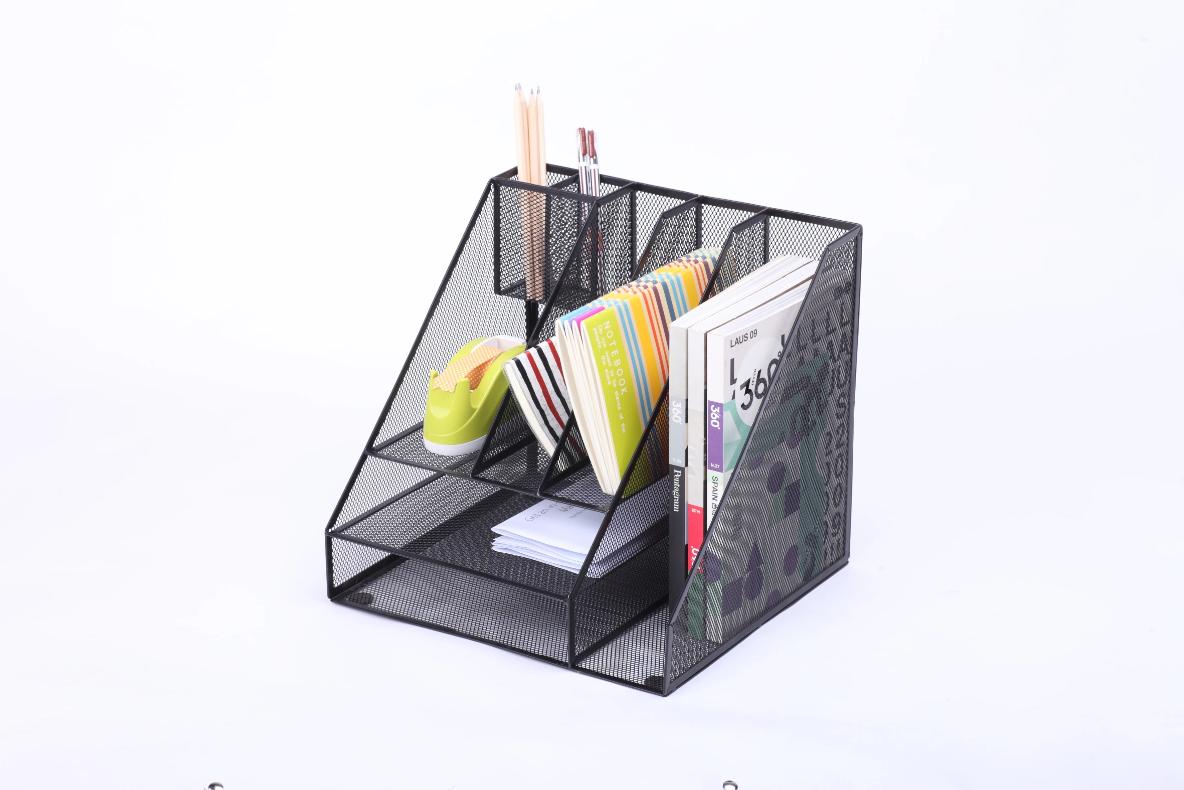 scholl/home use portable rack folding rack magazine file holder