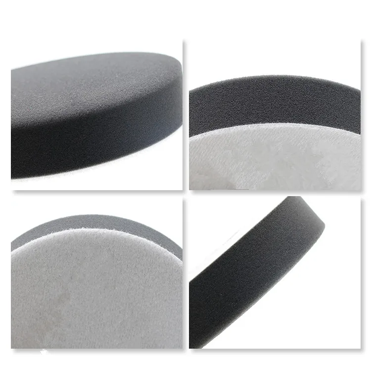 Hot Sale Car Care Flat Polishing Foam Pad Auto Detailing Foam Buffing Pads 