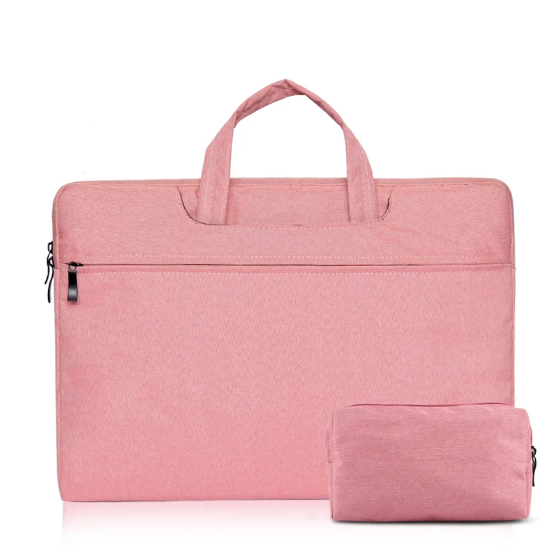 Lightweight new material simple portable diagonal cross-section laptop briefcase bag for multi-size computer