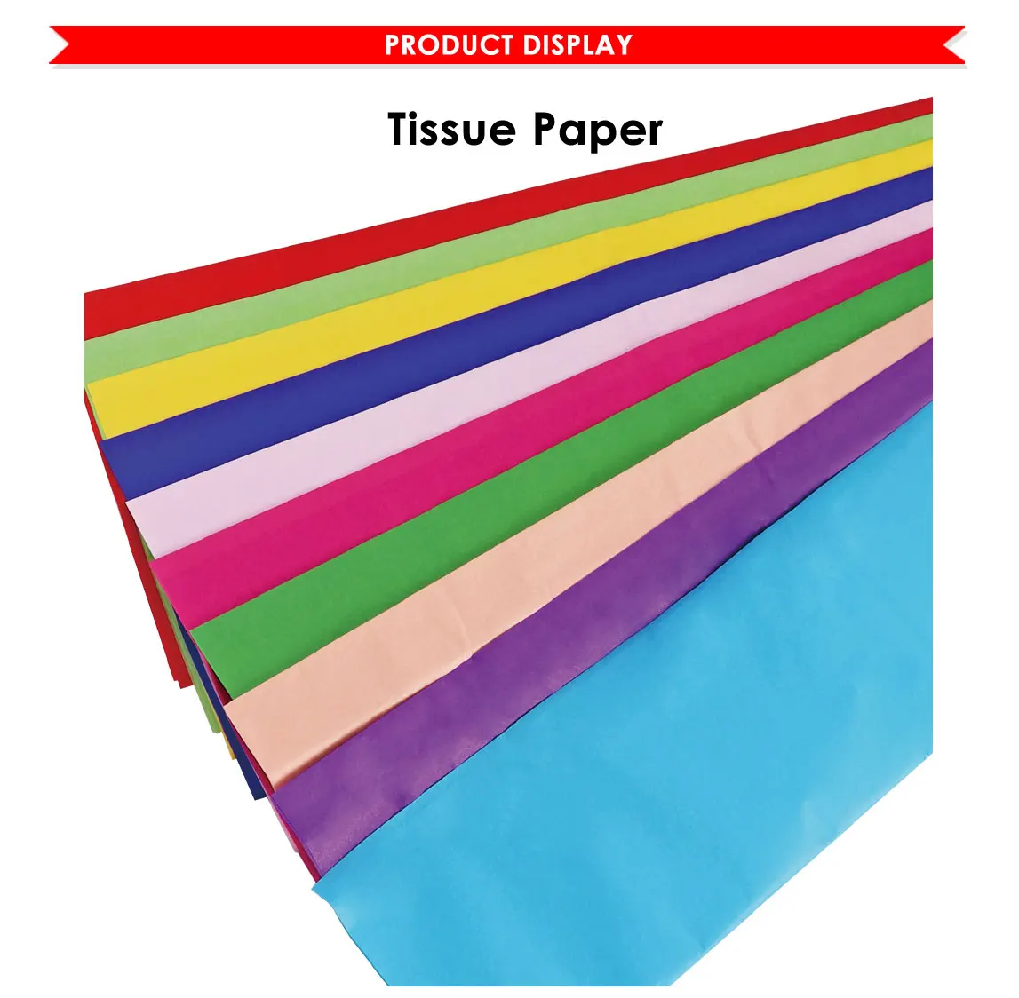 Foska Kids Soft Solored DIY Design Handmade Tissue Paper Tissue