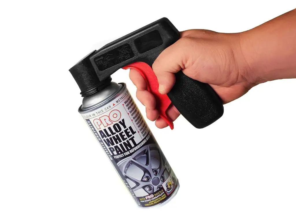 Aerosol Spray Can Tool Handle Transforms Any Spray Can Into A Spray Gun