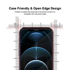 ナノハイテク携帯電話フィルム2.5d 9h origin 100% 高クリアスクリーンプロテクター強化ガラス、iphone 12 se2用スクリーンガード