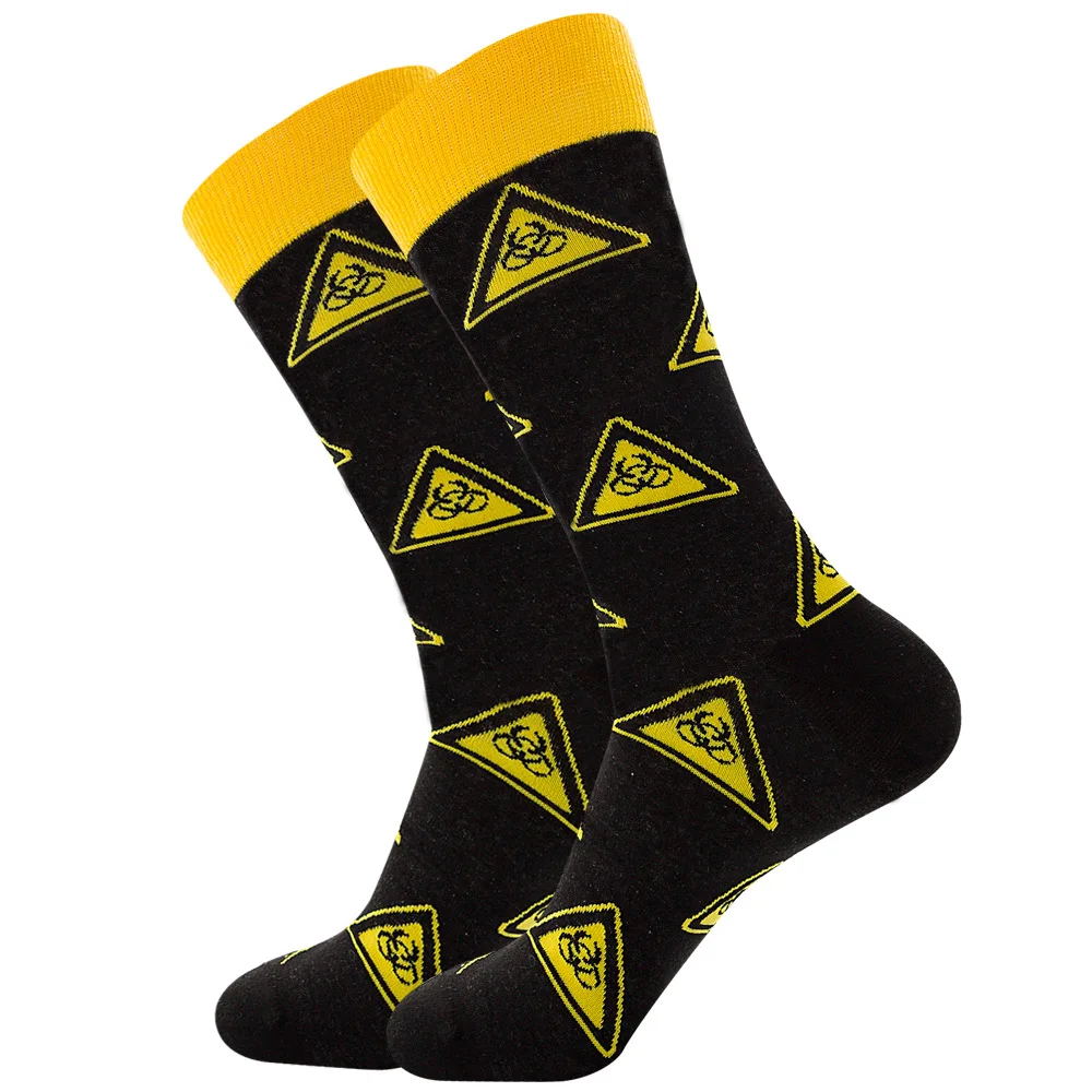 Bonypony Men's Big & Tall Dress Socks Men Business Combed Cotton