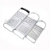 european style fashionable good quality stainless steel FDA BPA free kitchen ware cookware for vegetable cheese fruit grater set