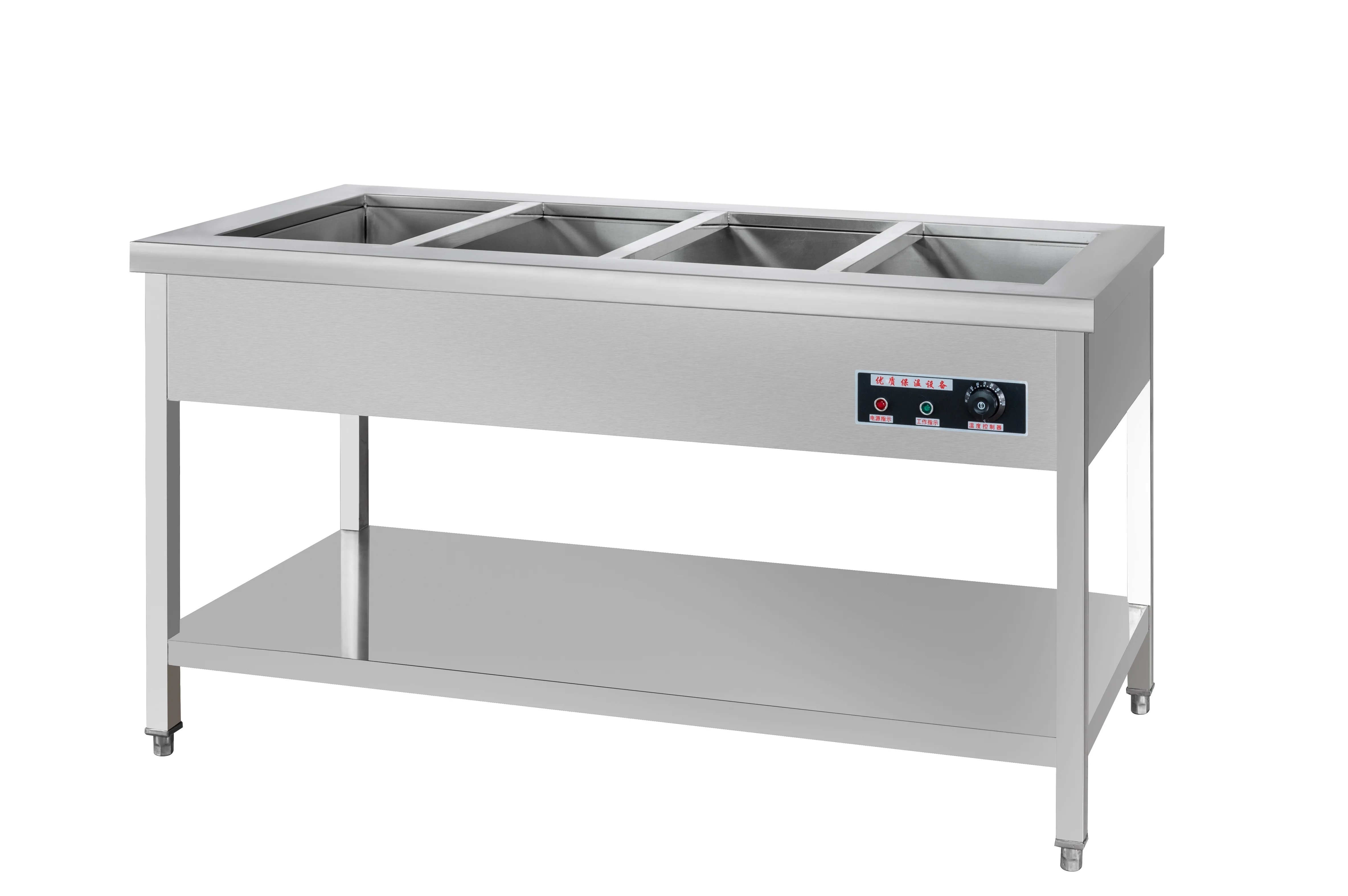 SS 304 Buffet Server Food Warmer Commercial With OEM ODM Service