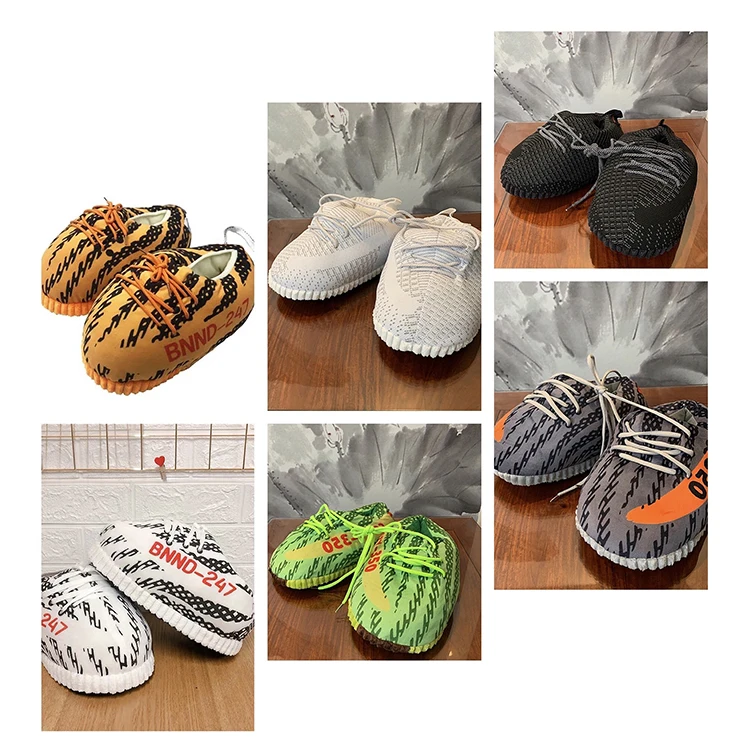 funny unisex oversize comfy sneakers slippers