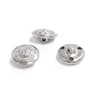 FB-136 New design fancy custom design animal signs round metal sewing shank button