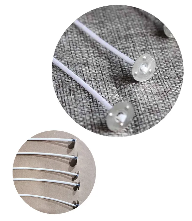 Price Ribbon Braided Square 2mm 10 Cm Natural Cotton Candle Wick With