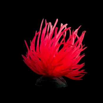 realistic fluorescent factory direct sale sea anemone decoration