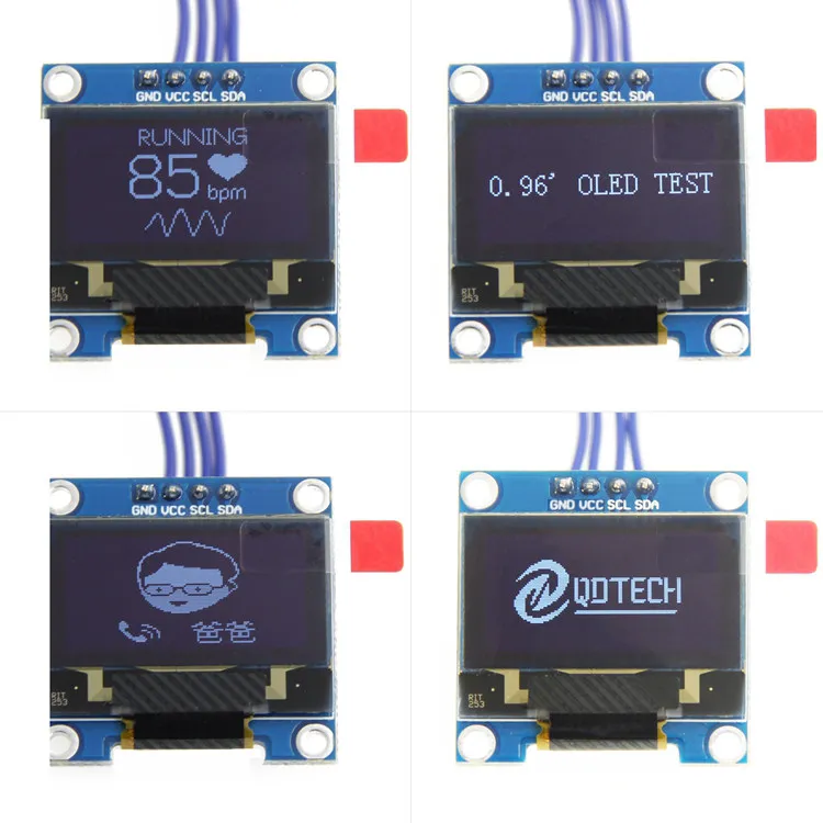 0.96inch OLED Display Module with SSD1306 Driver Supports for Raspberry ...
