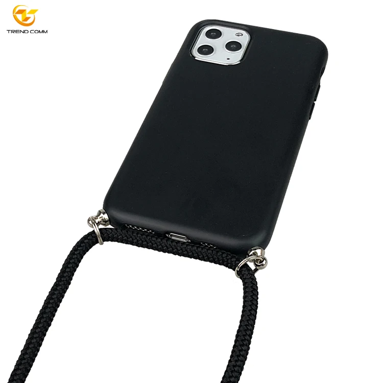 49 Colors Stock Lanyard TPU Biodegradable Phone Case For Huawei P30