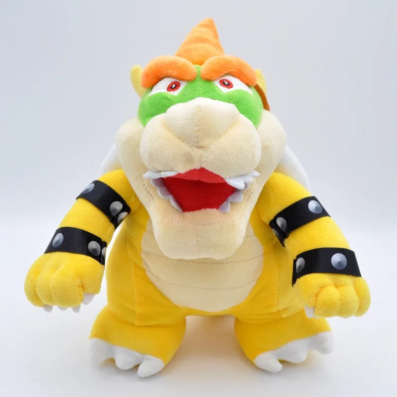 Super Mario Kuba Fire Dragon Plush Toys Large Size Mario Yellow Kuba ...