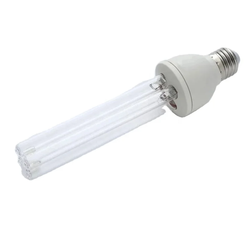uvc lamp E27 B22 E14 2H 2U uvc light sterilizer uvc germicidal light 254nm	15w 25w