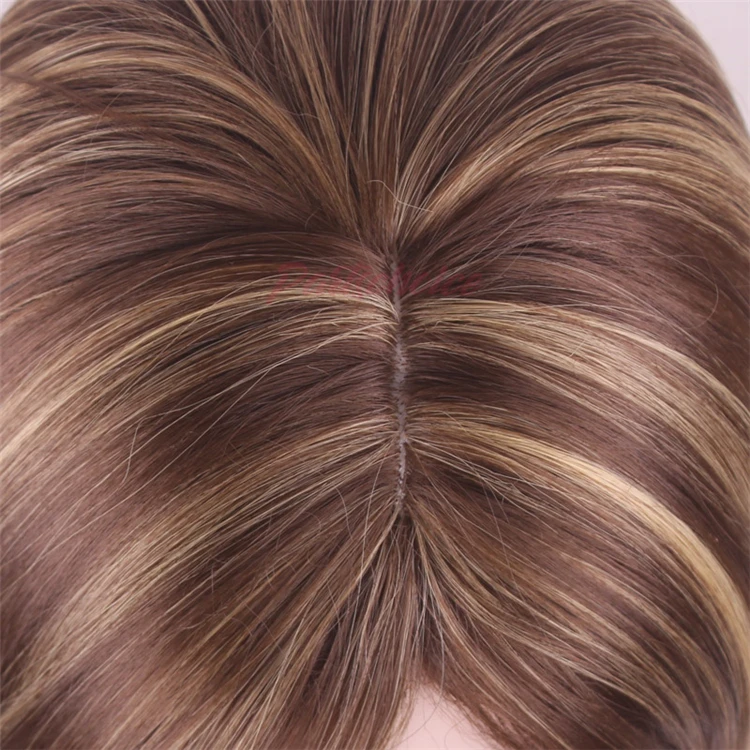 高温丝假发欧美新款短而直的假发的人