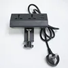 Black Tabletop Clamp Universal Power Outlet / Office Desk edge Mount Electric removable socket USB socket