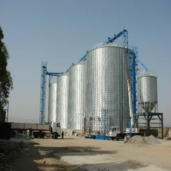 5000t Galvanized Grain Storage Tank Silo - Buy 10000t Galvanized Silo