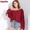 Autumn Knit Casual Manche Longue Tops Knitting Sweater Women Pull Femme Loose Jumper Women Sweaters And Pullover Female