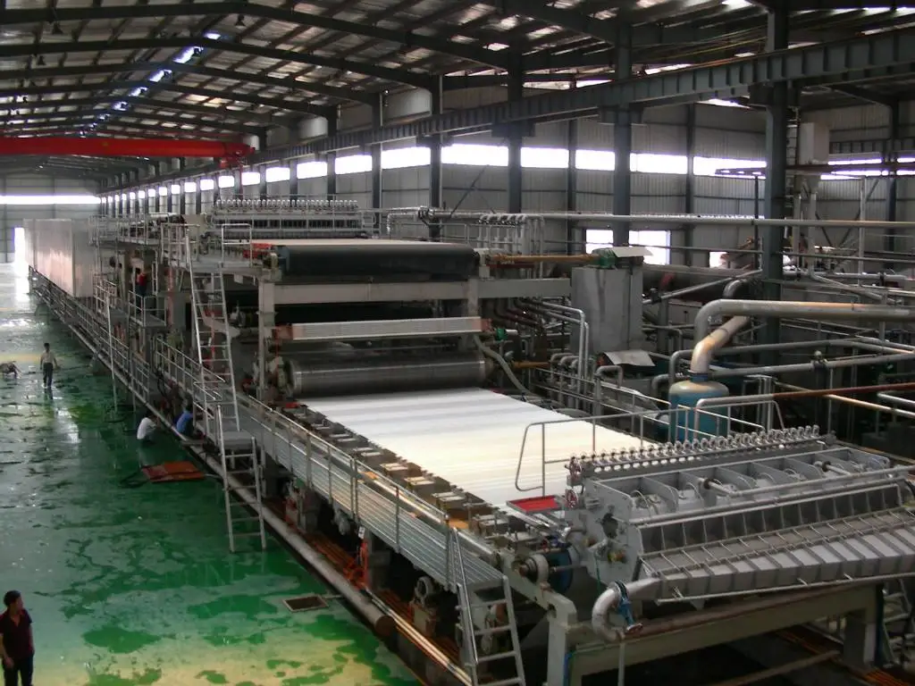 OCC recycling line, cardboard recycling line, waste paper recycling machine/production line factory price for sale