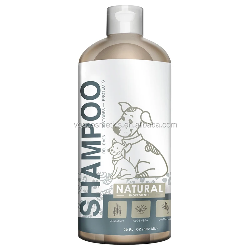 Hot Selling Oem Private Label Pet Care Natural Organic Pet Shampoo For