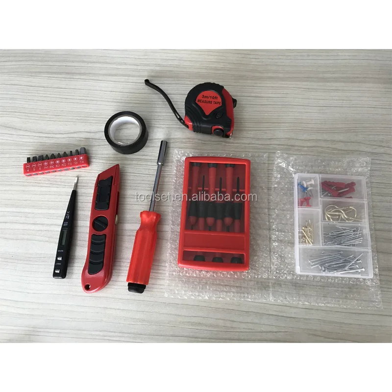 116pcs Portable Tools Kit Bag Set Total Tools In Fabric Bag