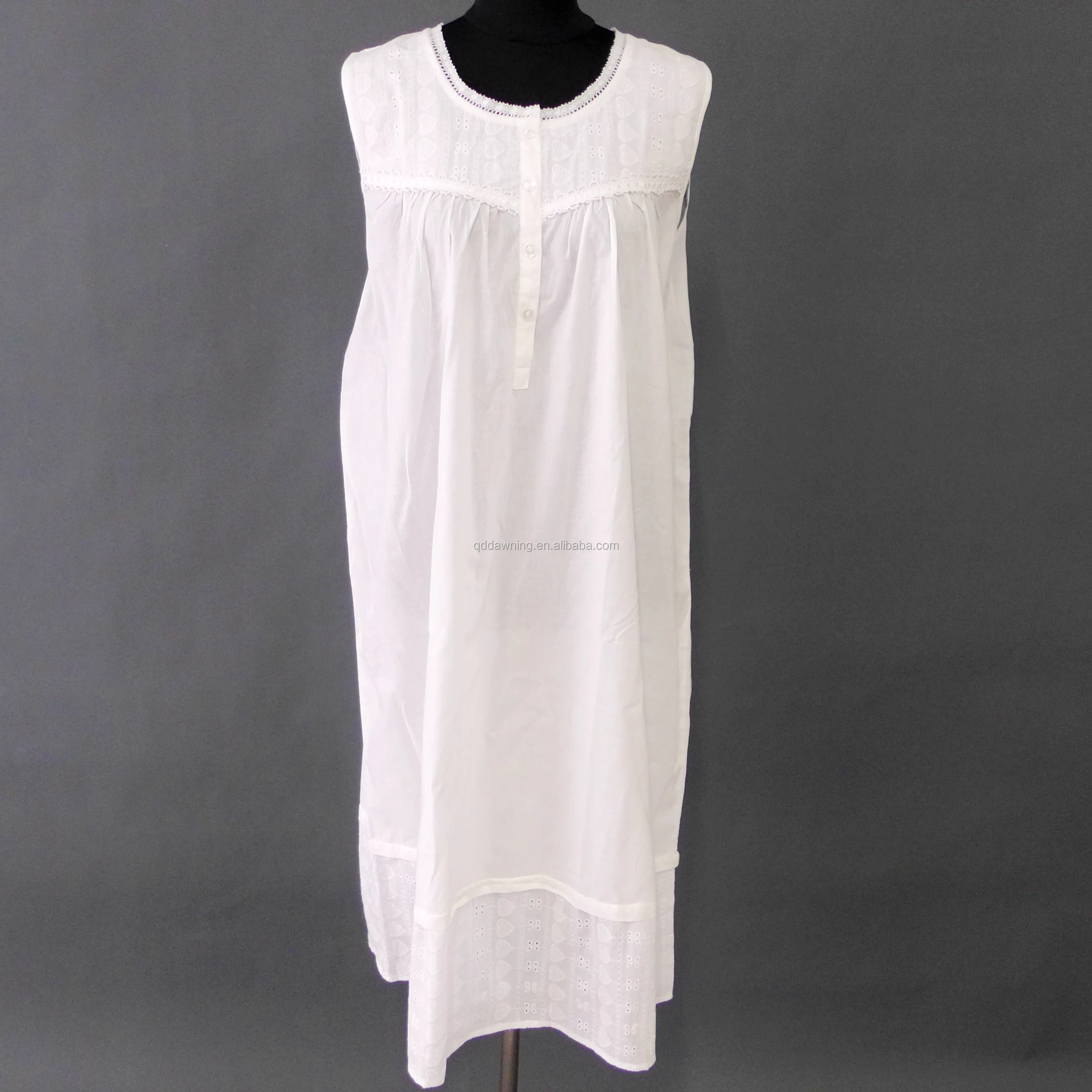 Cotton Night Dress Gown 