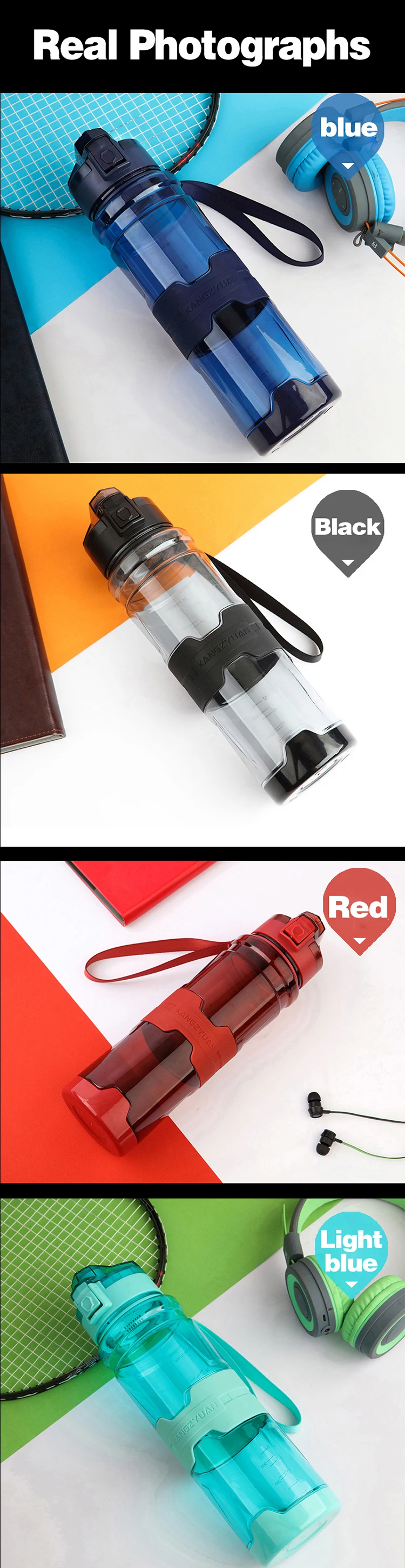 New products Factory direct sales kangzyuan bpa free outdoor sport water bottle/cup