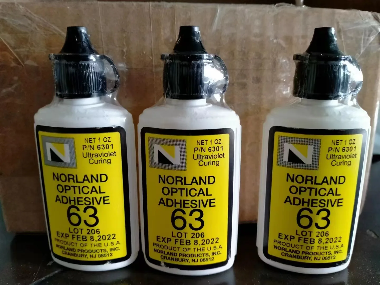 Norland Optical Adhesive All Series Grade Model In Stock Uv Cured Glue
