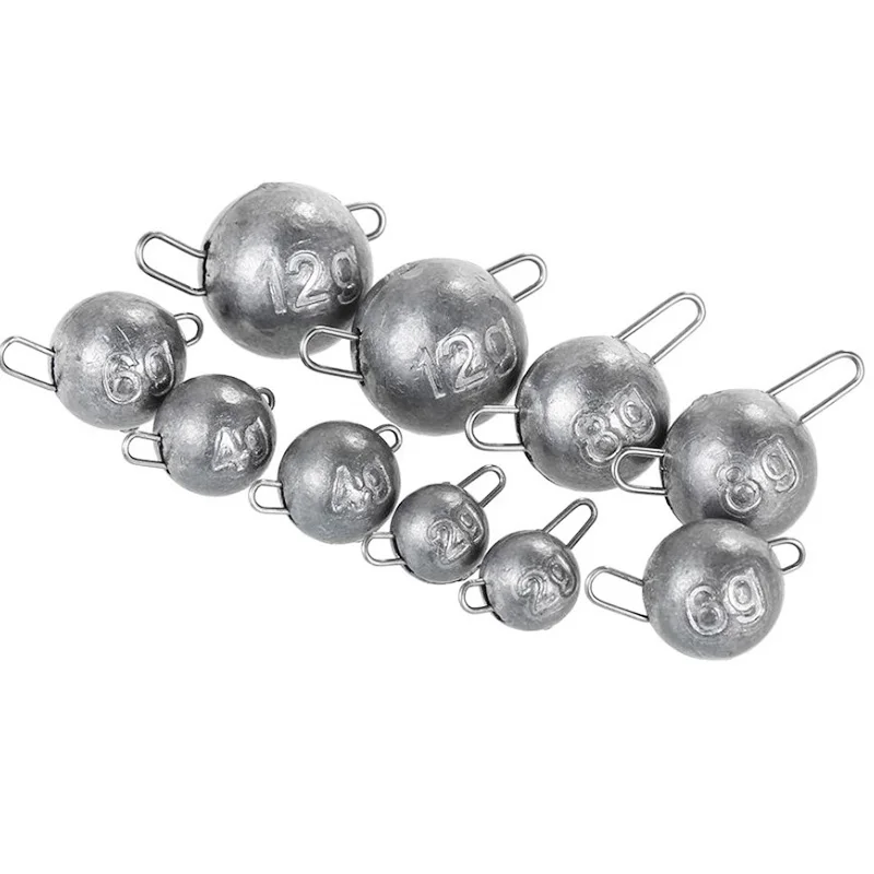 Round Unpainted Sinker Fishing Weights Fishing Accessories Lead Sinker Buy Fishing Sinker