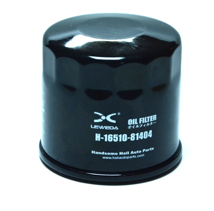 Leweda Brand Auto Spare Parts Oil Filter 1651081404 For Suzuki Swift