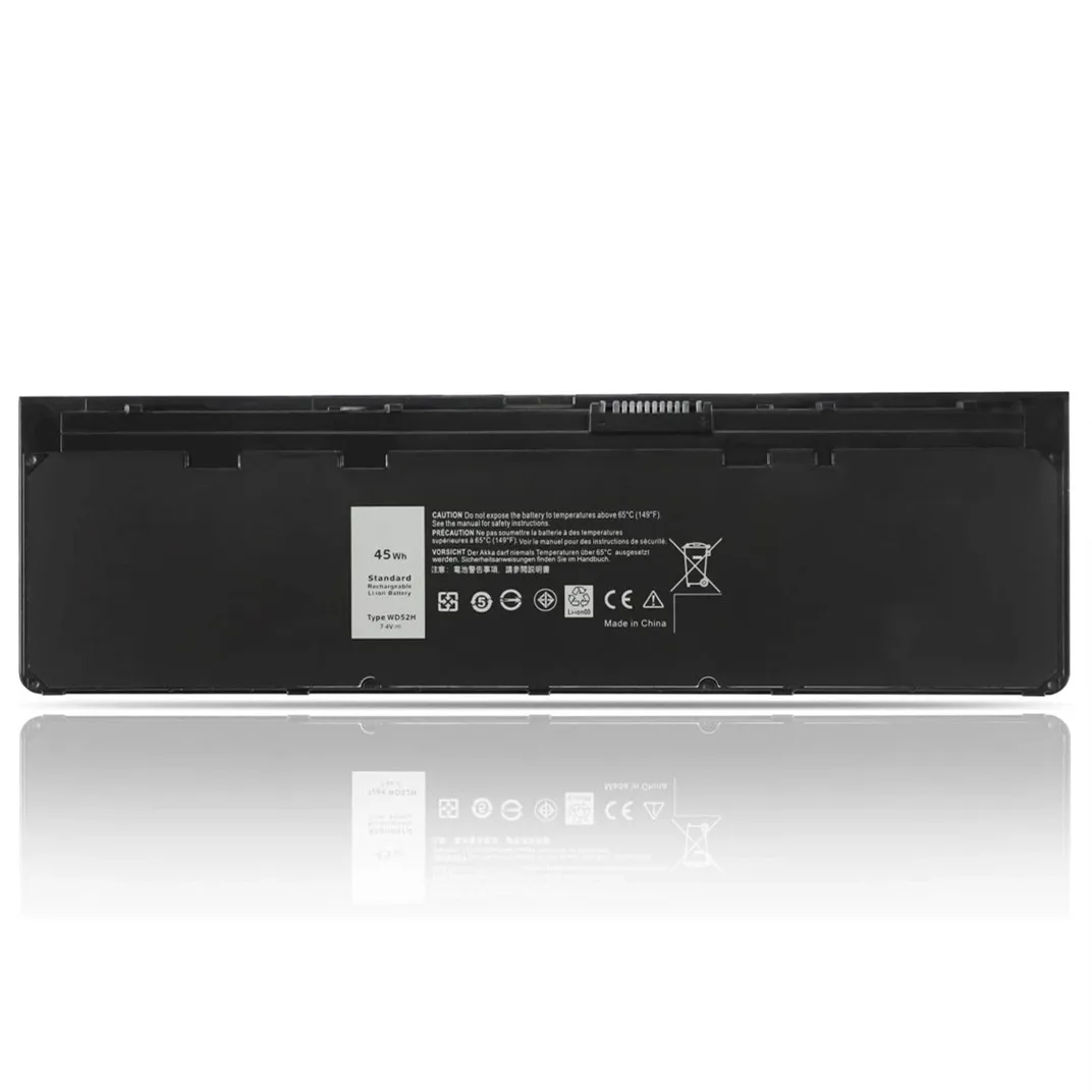 Wd52h 7.4v 45wh Laptop Rechargeable Battery Replacement For Dell
