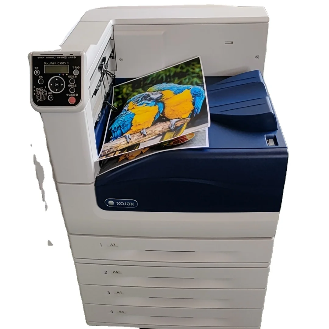 Xerox Docuprint C5005d - High-Speed Color Printer Control Panel