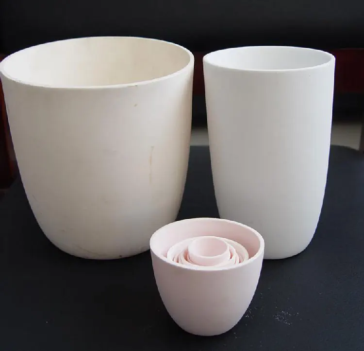 Fireproof 99 Alimina Corundum Ceramic Crucible For Melting Buy