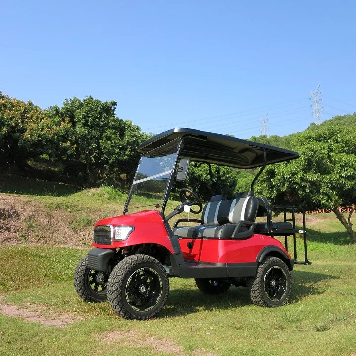 Battery Powered Electric Golf Cart For Sale With 4 Or 6 Seater Design