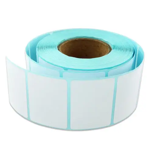 Waterproof Labels Paper Roll Colored Circle Blue 100x150 Waybill ...