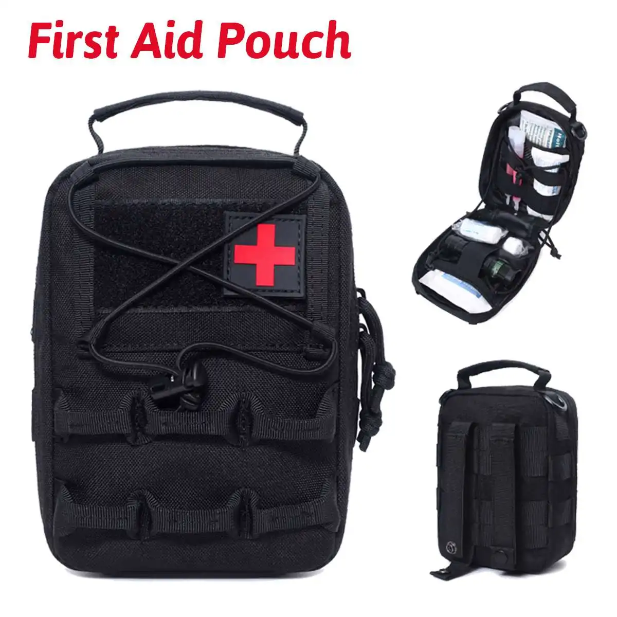 Custom Ifak Molle Tactical Medical Pouch,Empty Compact Admin First Aid ...